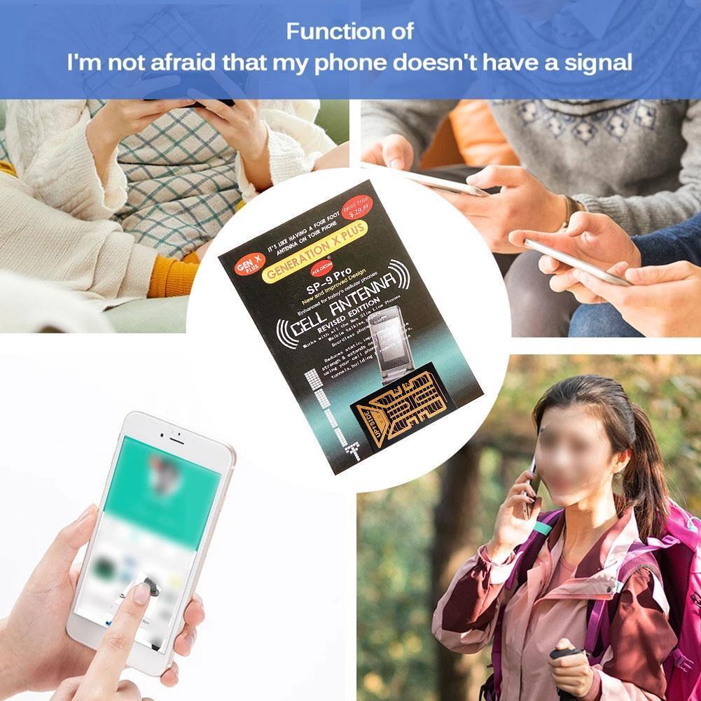 Cell Phone Signal Stickers Outdoor Indoor Mobile Decal 202 Amplifier